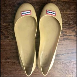 Hunter Romilly Rain Ballet Flats Size 7